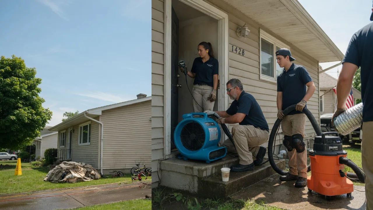 Water Damage Restoration in Lefors, TX near me